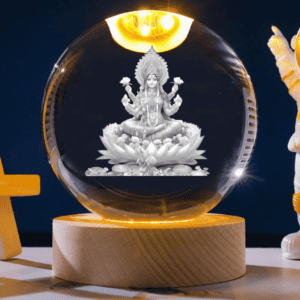 3D Crystal Laxmi Ji