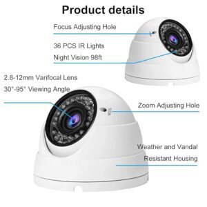 Hykamic Analog CCTV Camera HD