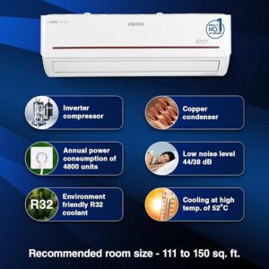 Voltas 1.5 Ton 3 Star Split Inverter AC - White