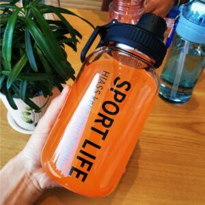 Sports Glass Sipper Bottle