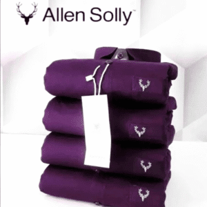 Allen Solly Men's Plain Slim Fit Casual Shirts (White, Volite, Green )